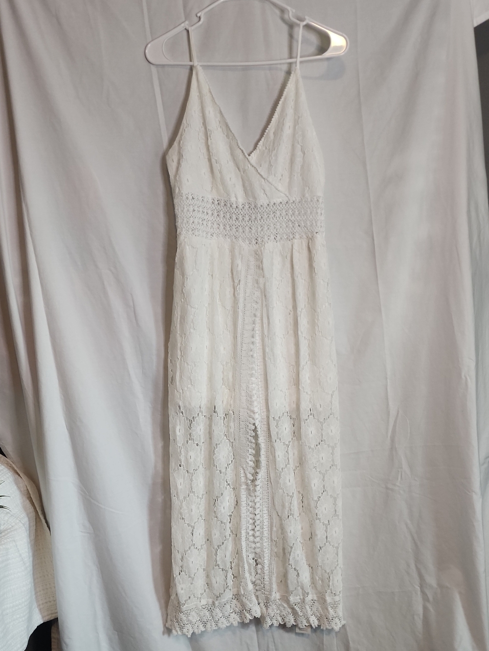 Cupshe White Dress Swim New With Tags Size Large